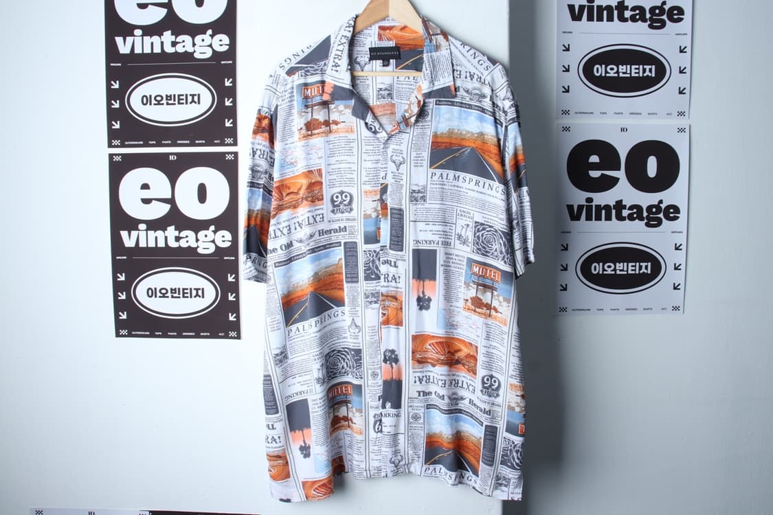 (2XL-3XL) 노바운더리스 반팔셔츠 남방 USA 빅사이즈-H33356 상품이미지2
