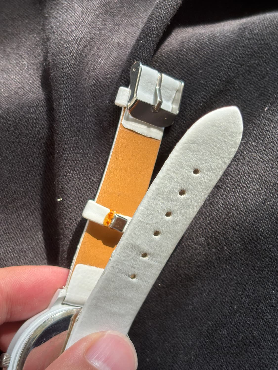 olj watch leather 레자가죽 시계 부품용 상품이미지8