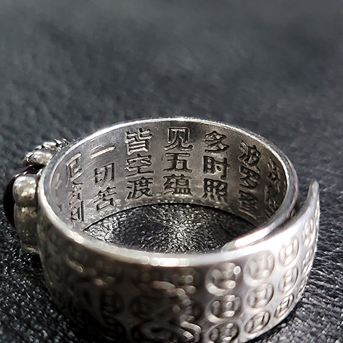 비휴 실버 남자 엔틱 빈티지 명품 행운 재물운 금전운 반지 상품이미지5