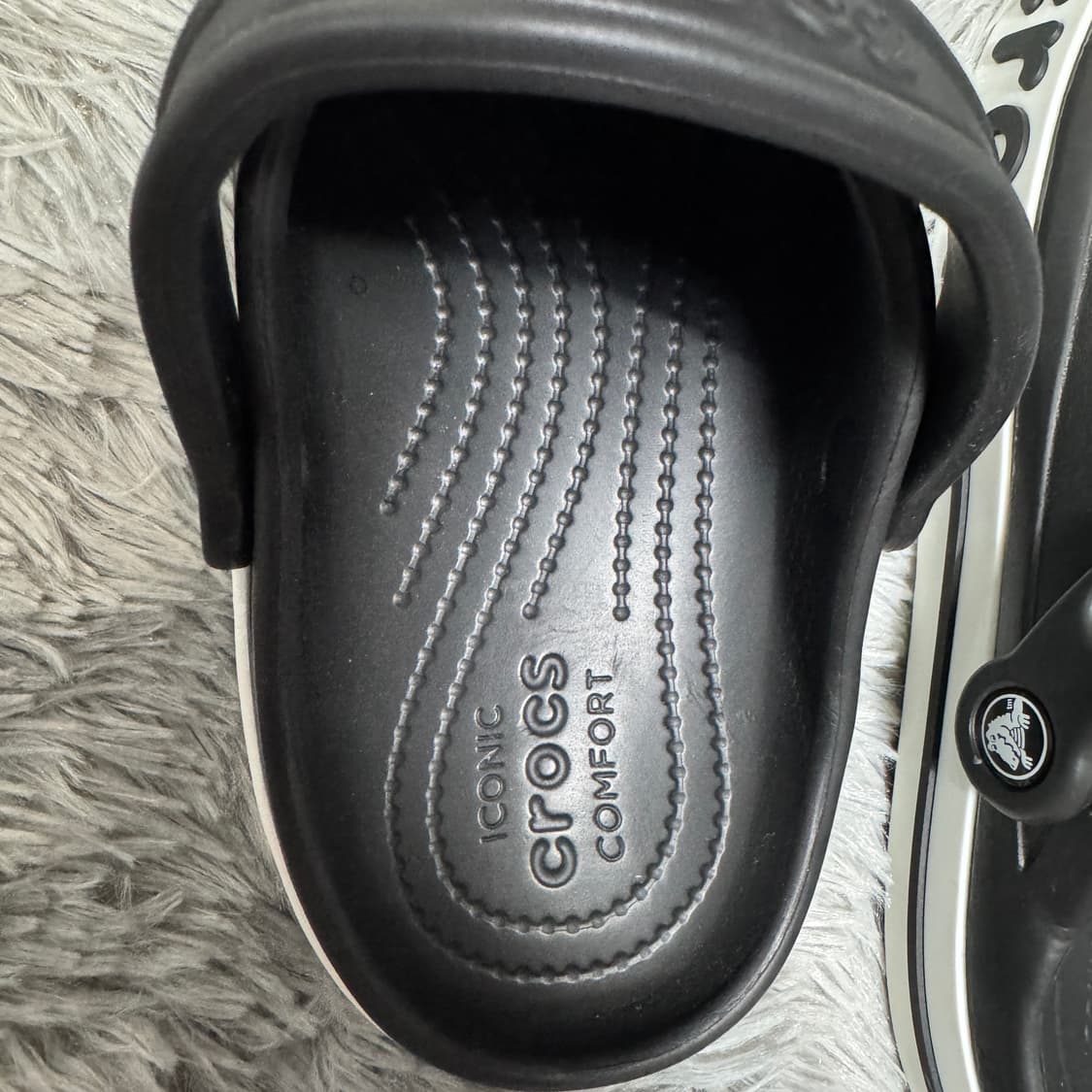 크록스 블랙US10 (265)사이즈 새것  상품이미지7