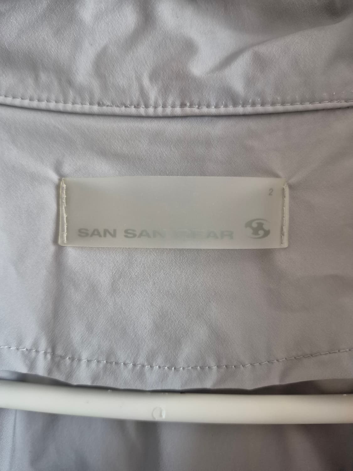 산산기어 트랙자켓 그레이 25ss 상품이미지4