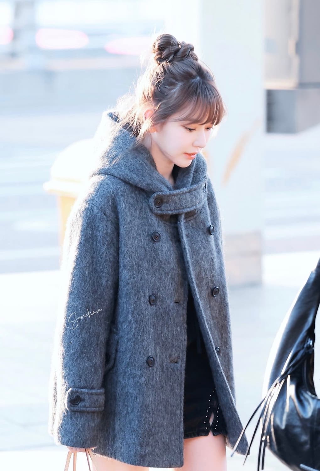 인앤양인하모니 미야 코트 회색 (리뉴얼 전) 상품이미지3