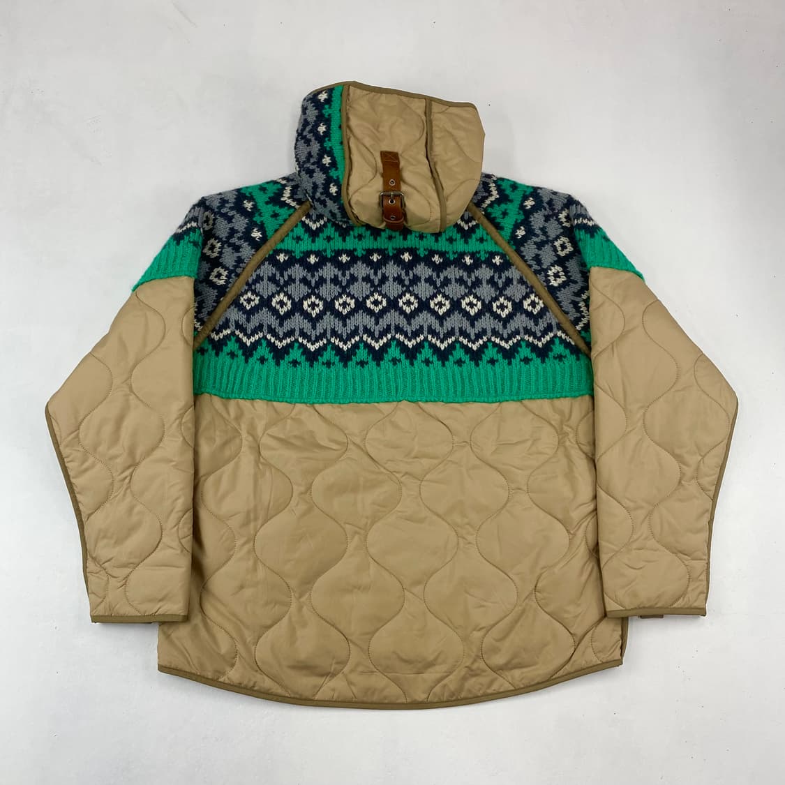 앤더슨벨 니트 패치드 노르딕 퀄티트 파카 자켓 (100) 상품이미지2