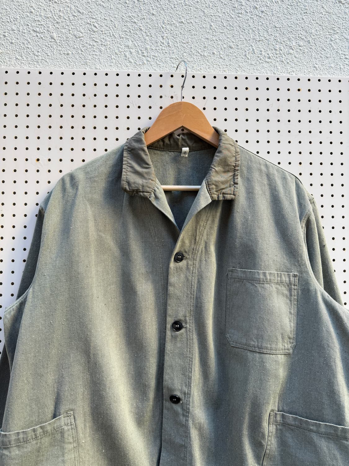 OLD EURO VINTAGE GREY KHAKI 빈티지프렌치워크자켓 상품이미지5