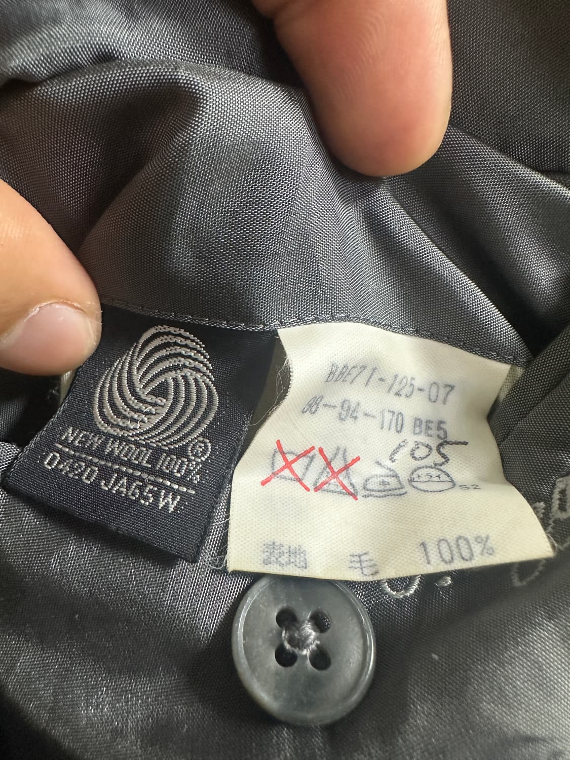 버버리 90s 싱글 블레이저 상품이미지4