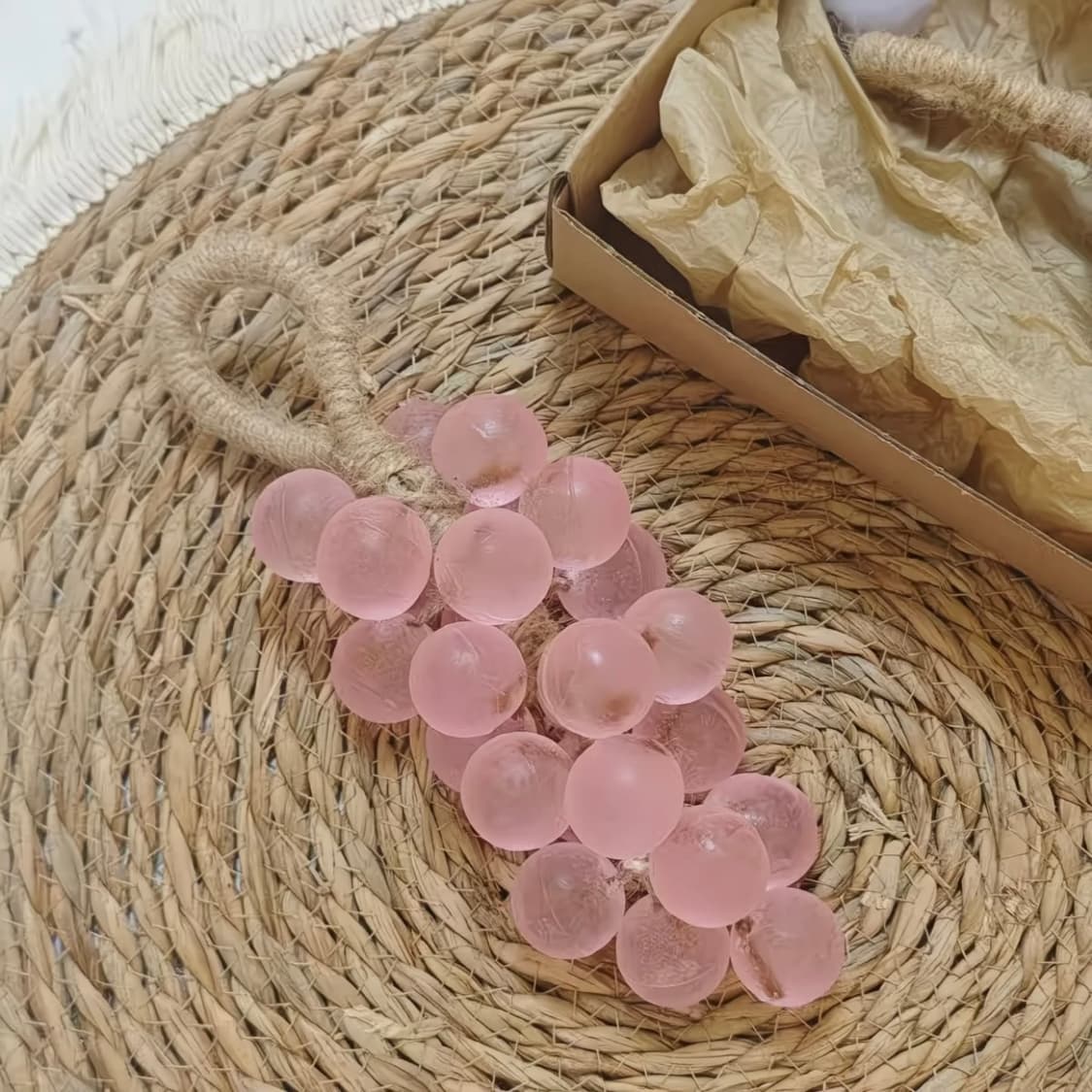 크리스탈 포도 수제 비누 세트 (250g x 5개 상품이미지4