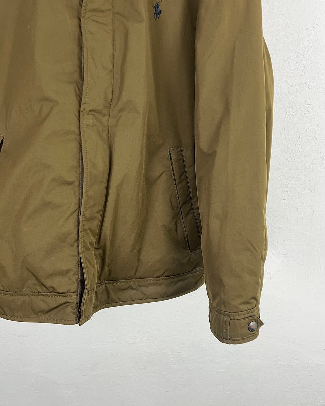 폴로 랄프로렌 올리브 카키 폴리쉘 히든 후디 페리 자켓 상품이미지5
