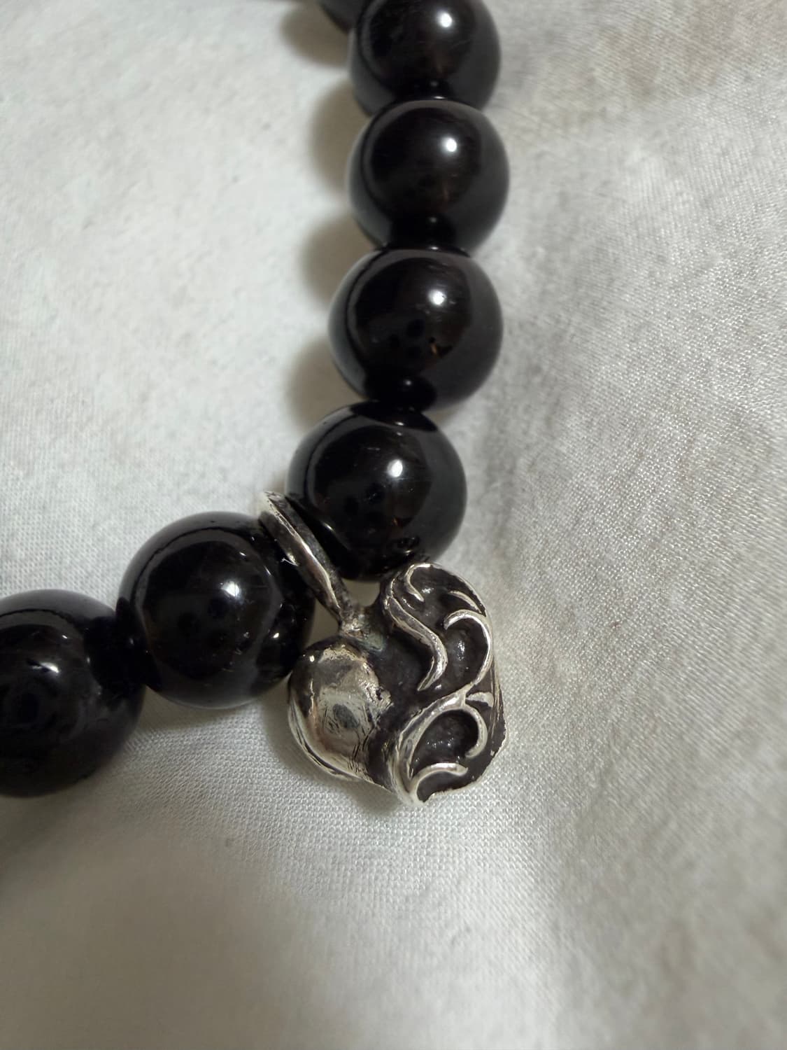 [L] 크롬하츠 하트 비즈 인보 원본 상품이미지2