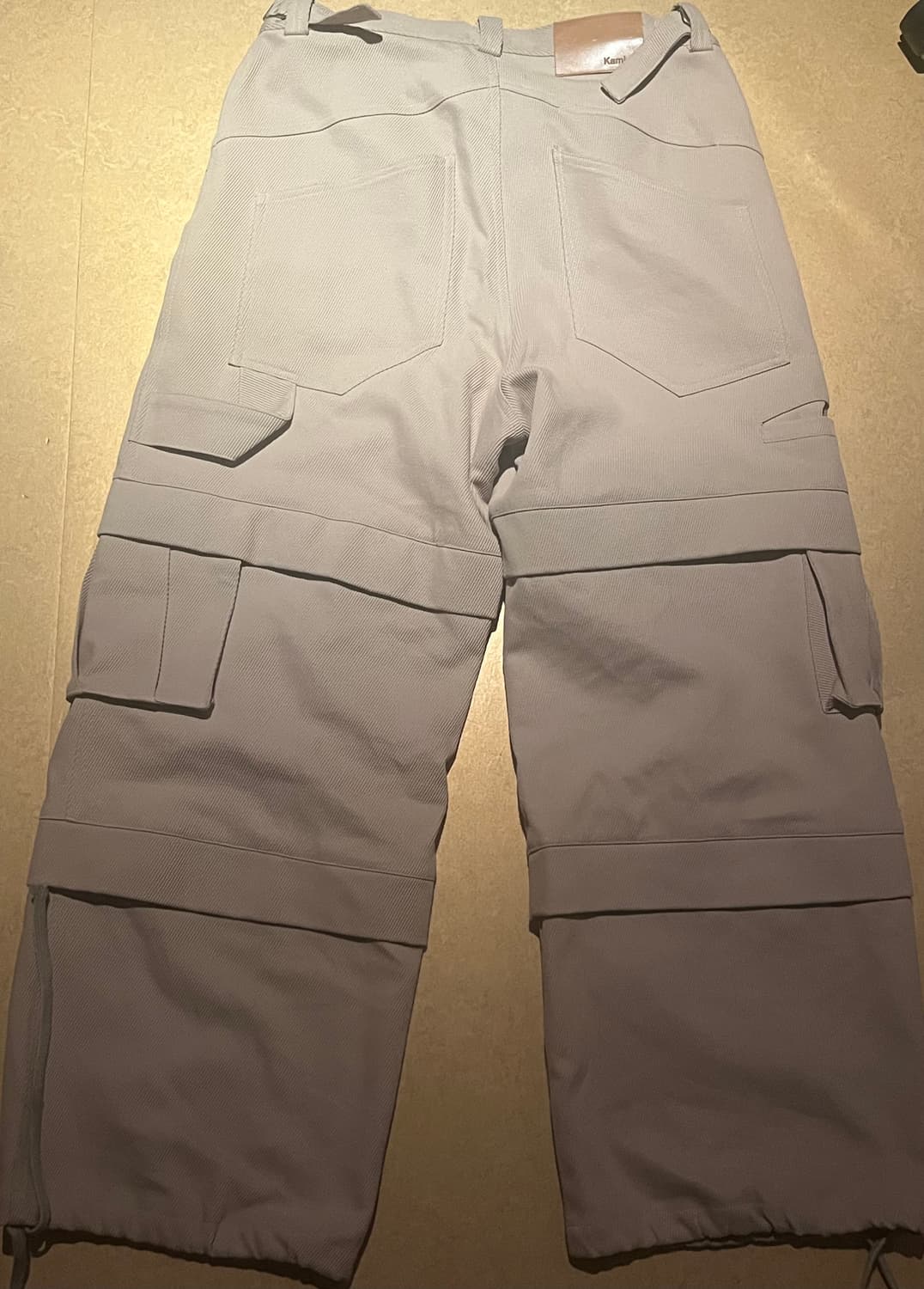 (2) 카미엔 타이탄 배기 팬츠 베이지 상품이미지4