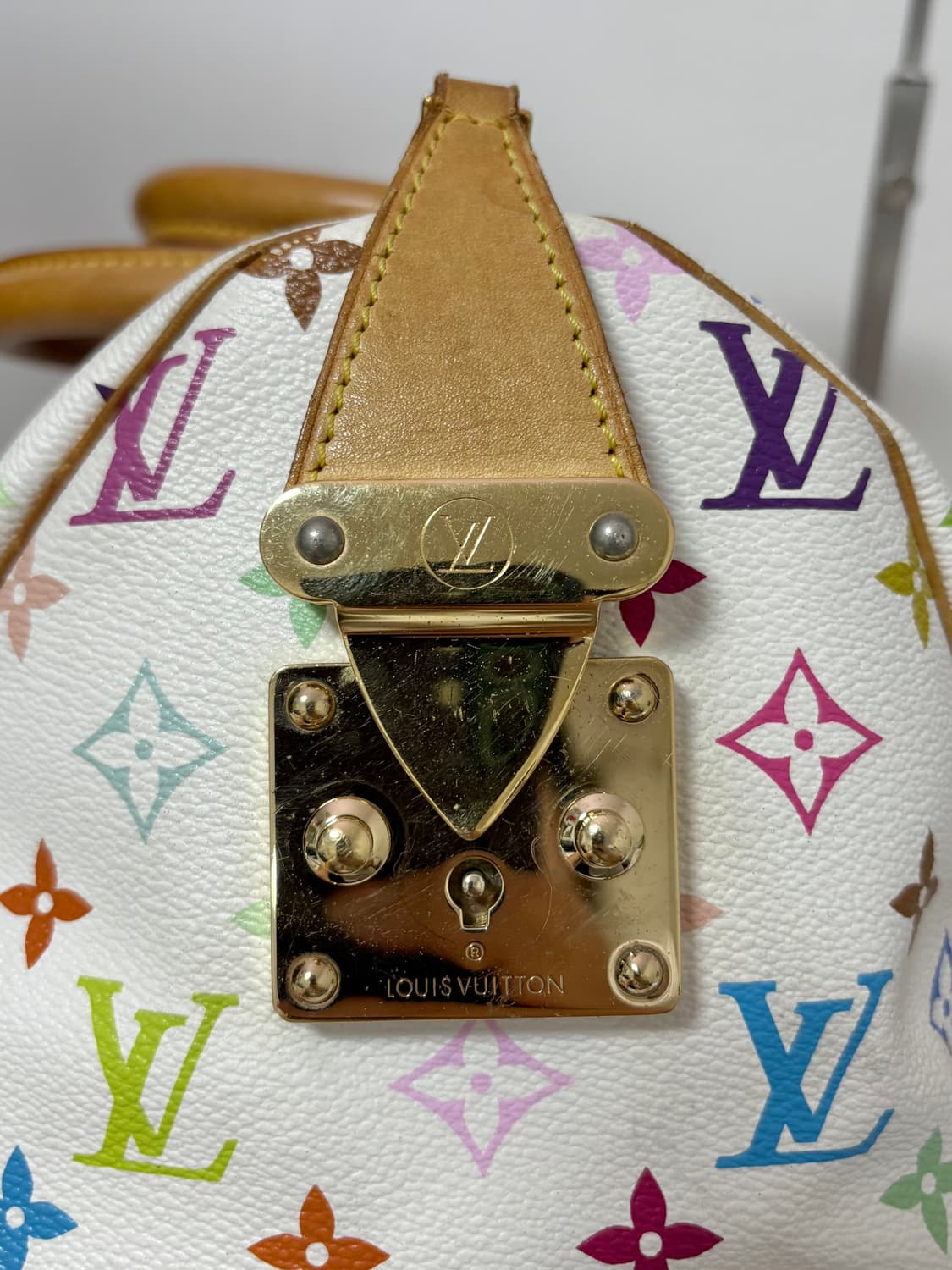 루이비통 멀티컬러 화이트 스피디 상품이미지5