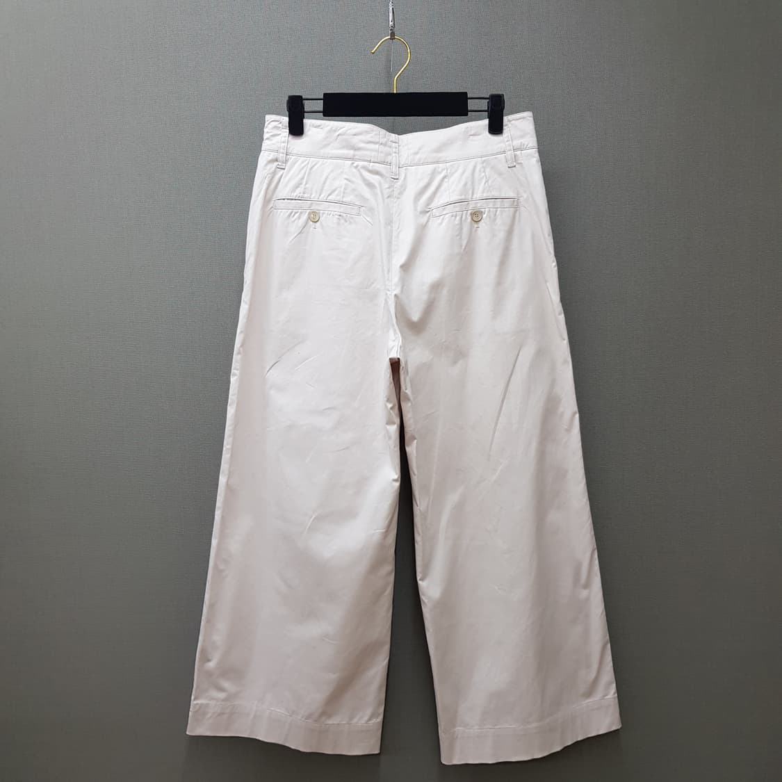 한섬 시스템 2021 코튼 와이드 팬츠 67-98사이즈 상품이미지4