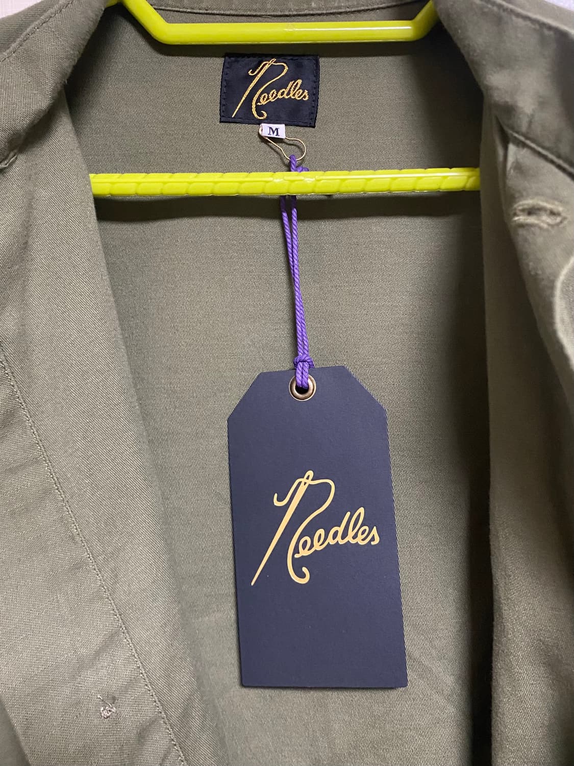 니들스 백사틴 S.C 아미 셔츠(M) 상품이미지3