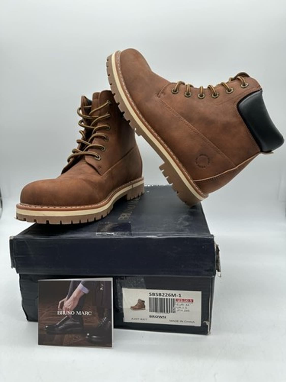 팀버랜드 스타일 미제 브라운 워크부츠 (285) 상품이미지1