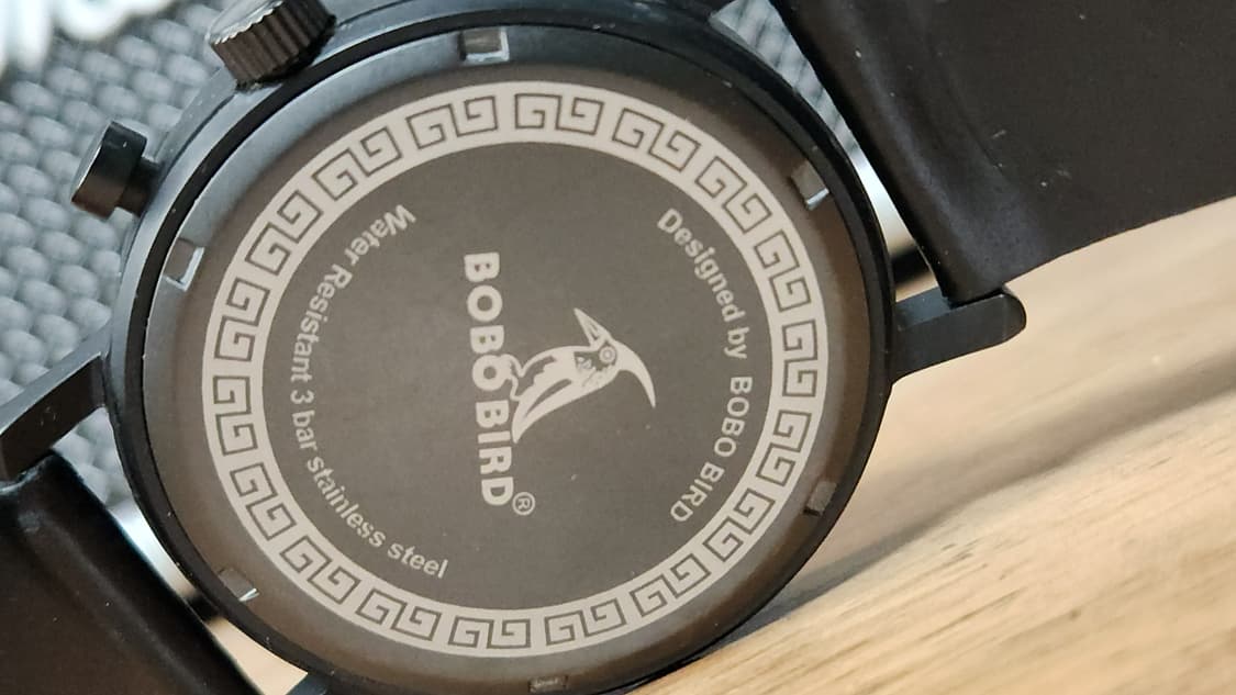 # 수제작 에보니나무 우드 핸드메이드 크로노시계 급처 상품이미지10