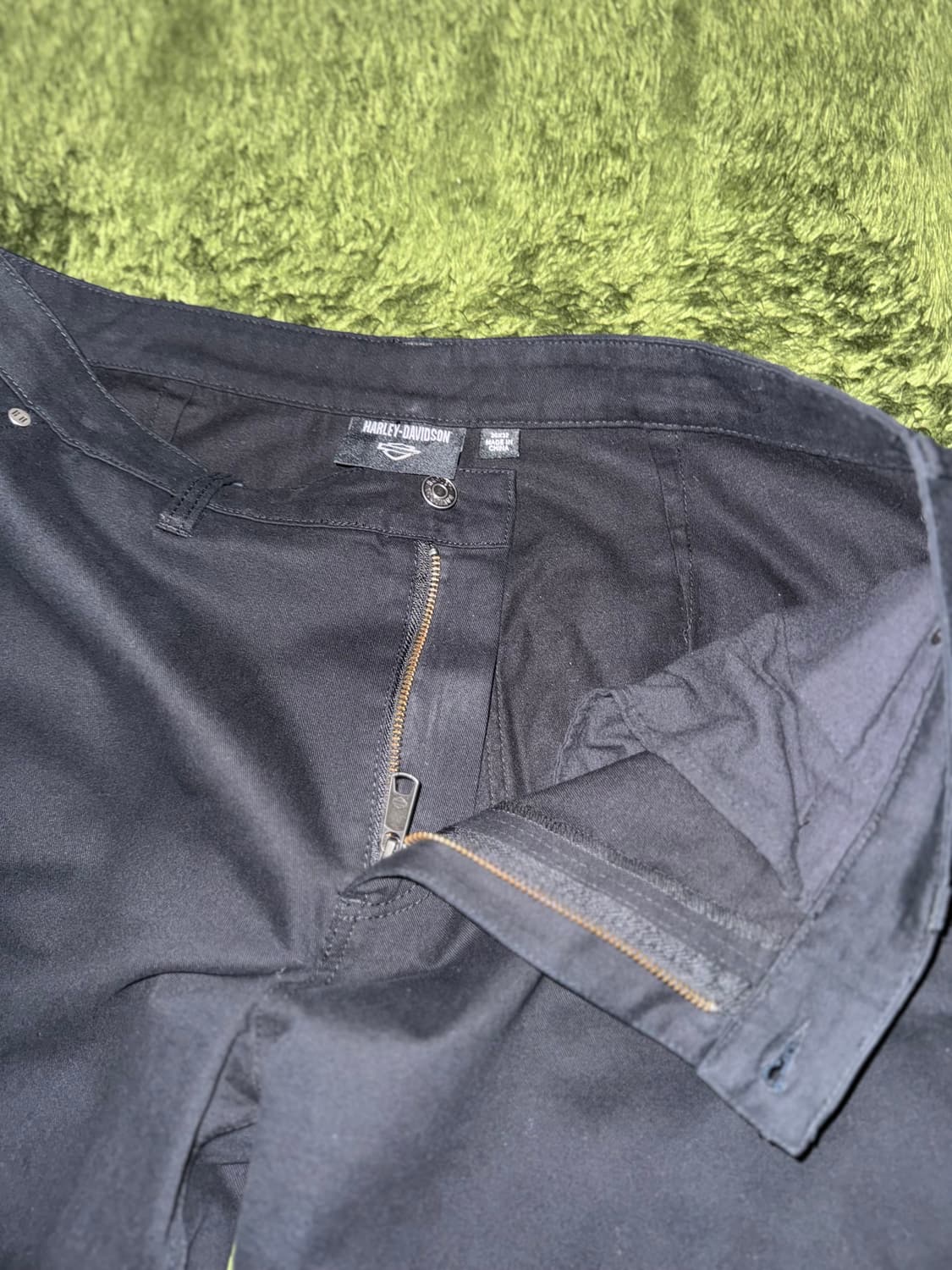 [36X32] 할리데이비슨 로고 라벨 코튼 카펜터 팬츠 상품이미지3