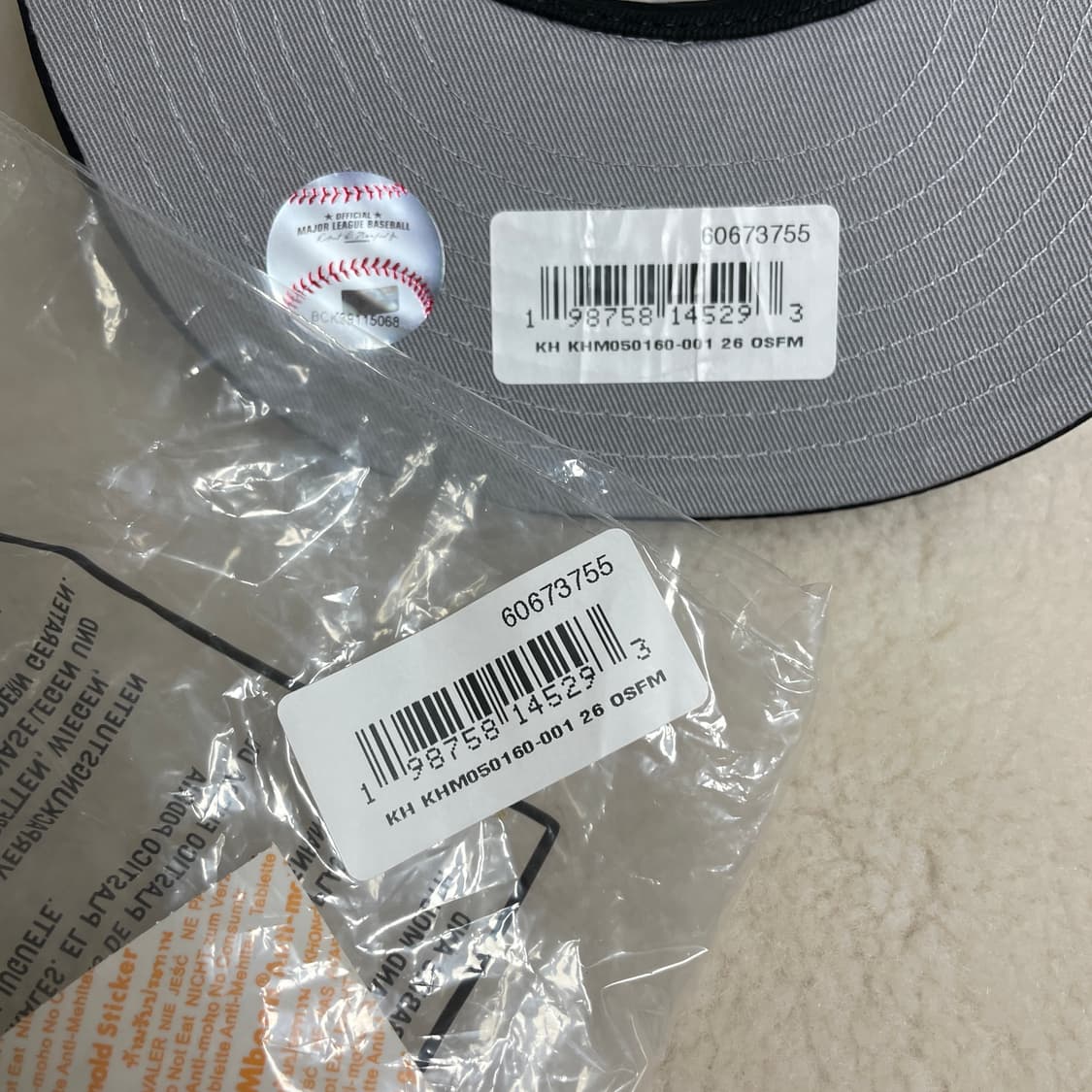 키스 x 뉴에라 뉴욕 메츠 나일론 블랙 상품이미지9