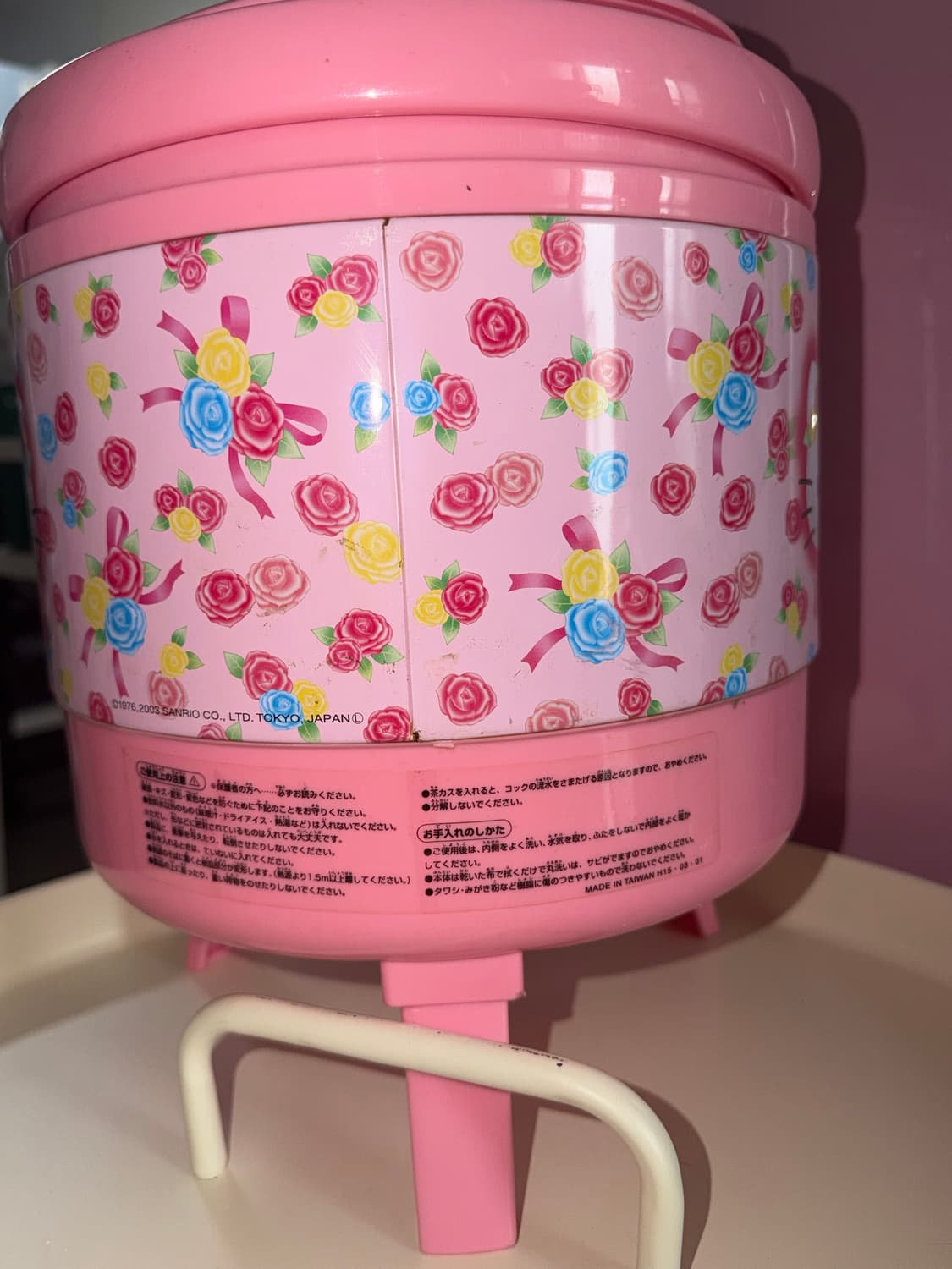 [초희귀/빈티지]산리오 헬로키티 로즈가든 워터버그 상품이미지4