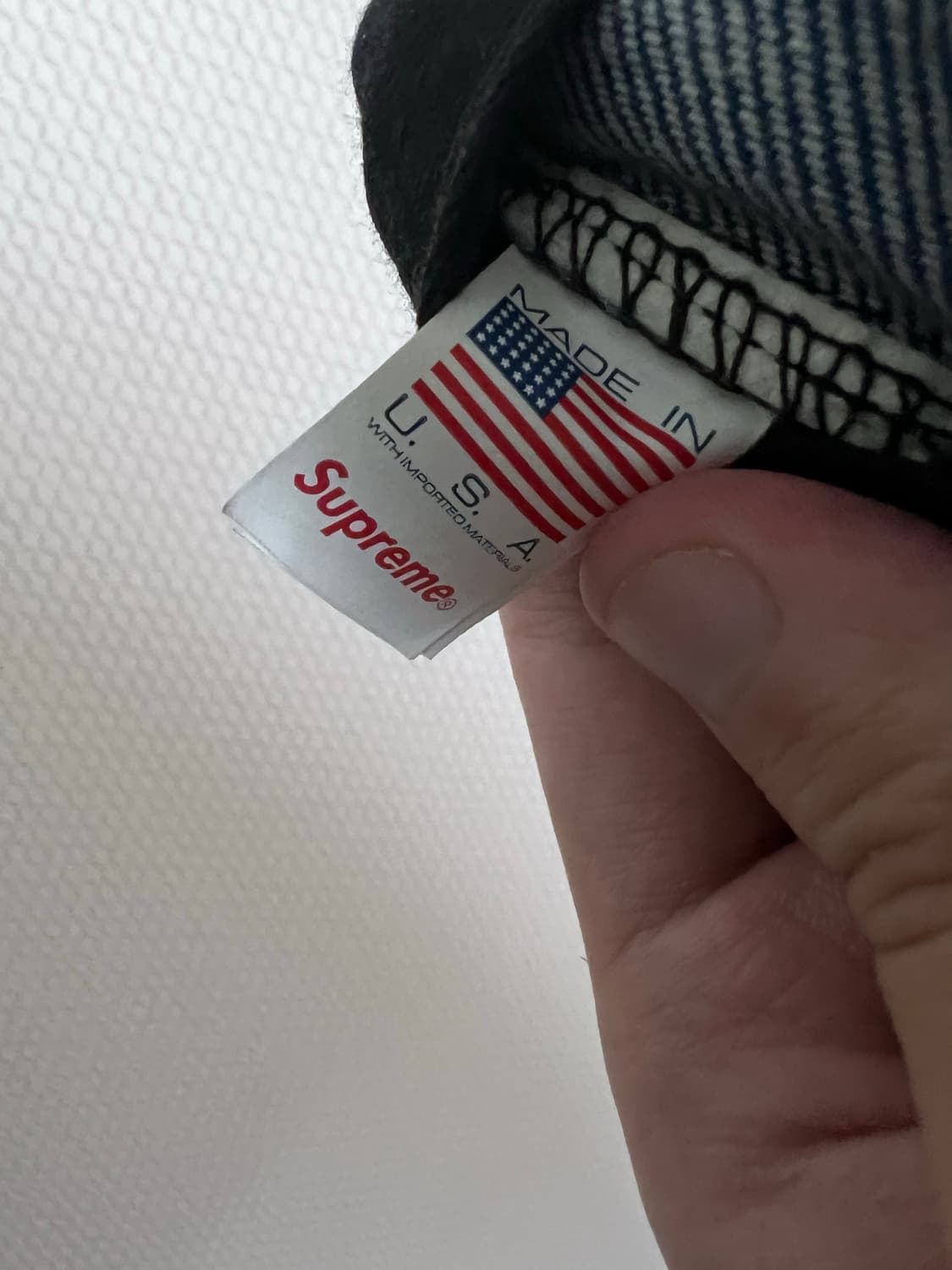 24fw 슈프림 데님 캠프캡 상품이미지2