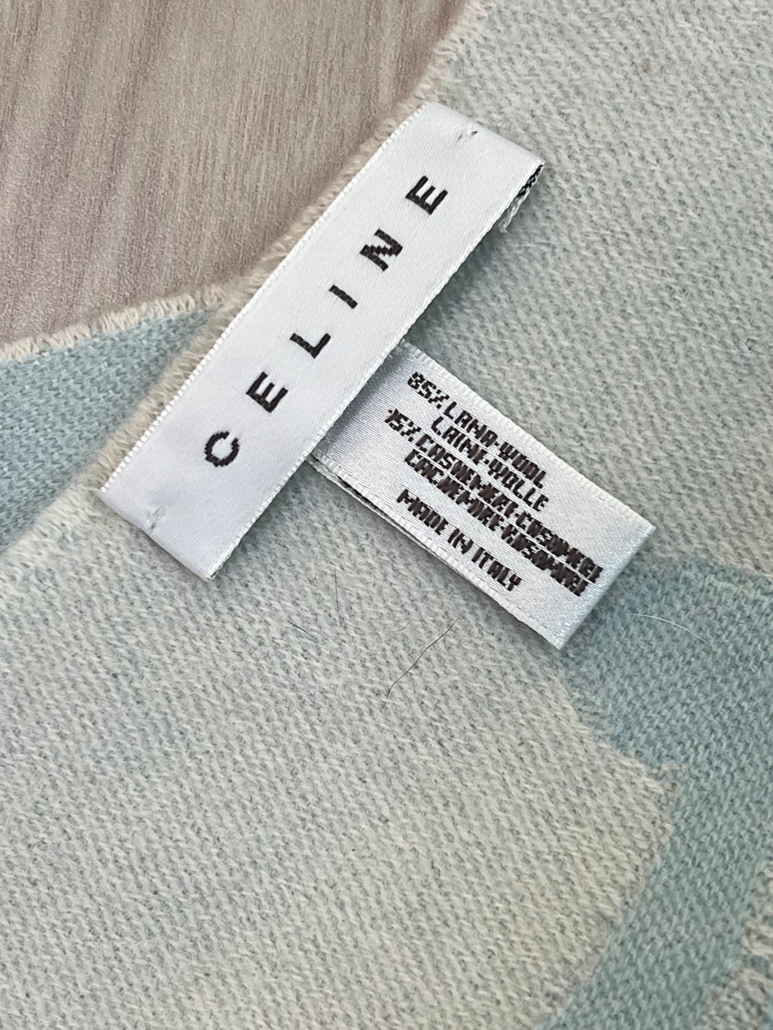 셀린느 울+캐시미어 머플러 상품이미지5