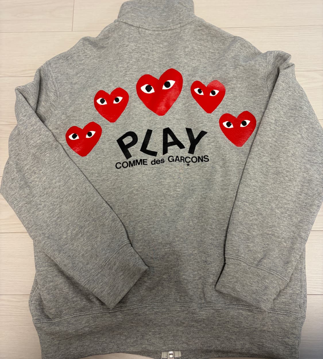 꼼데가르송 집업 L 상품이미지3