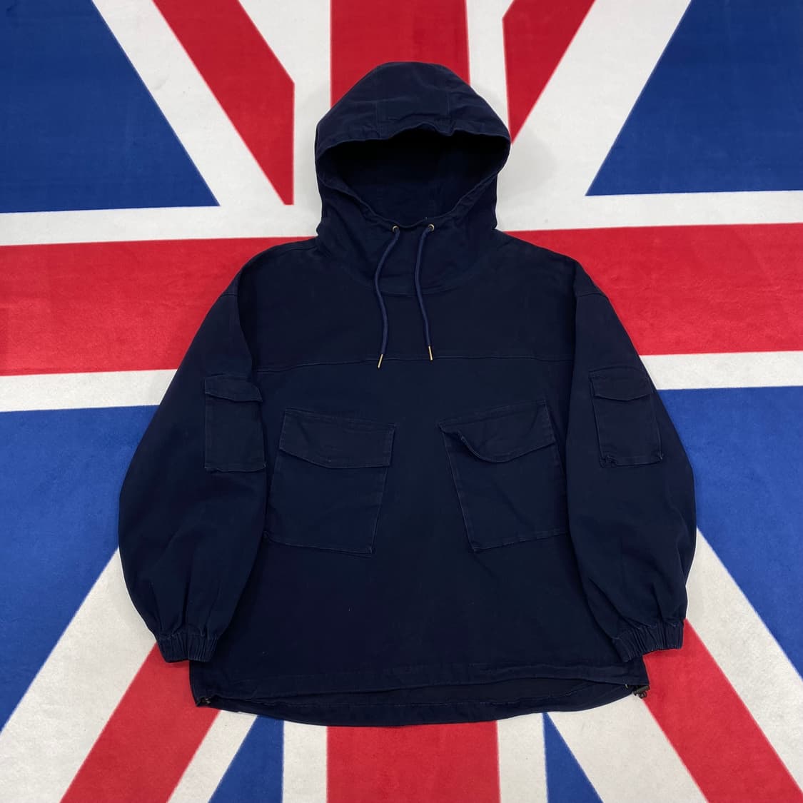 디미트리블랙 멀티포켓 후드  3실측L-XL 상품이미지1