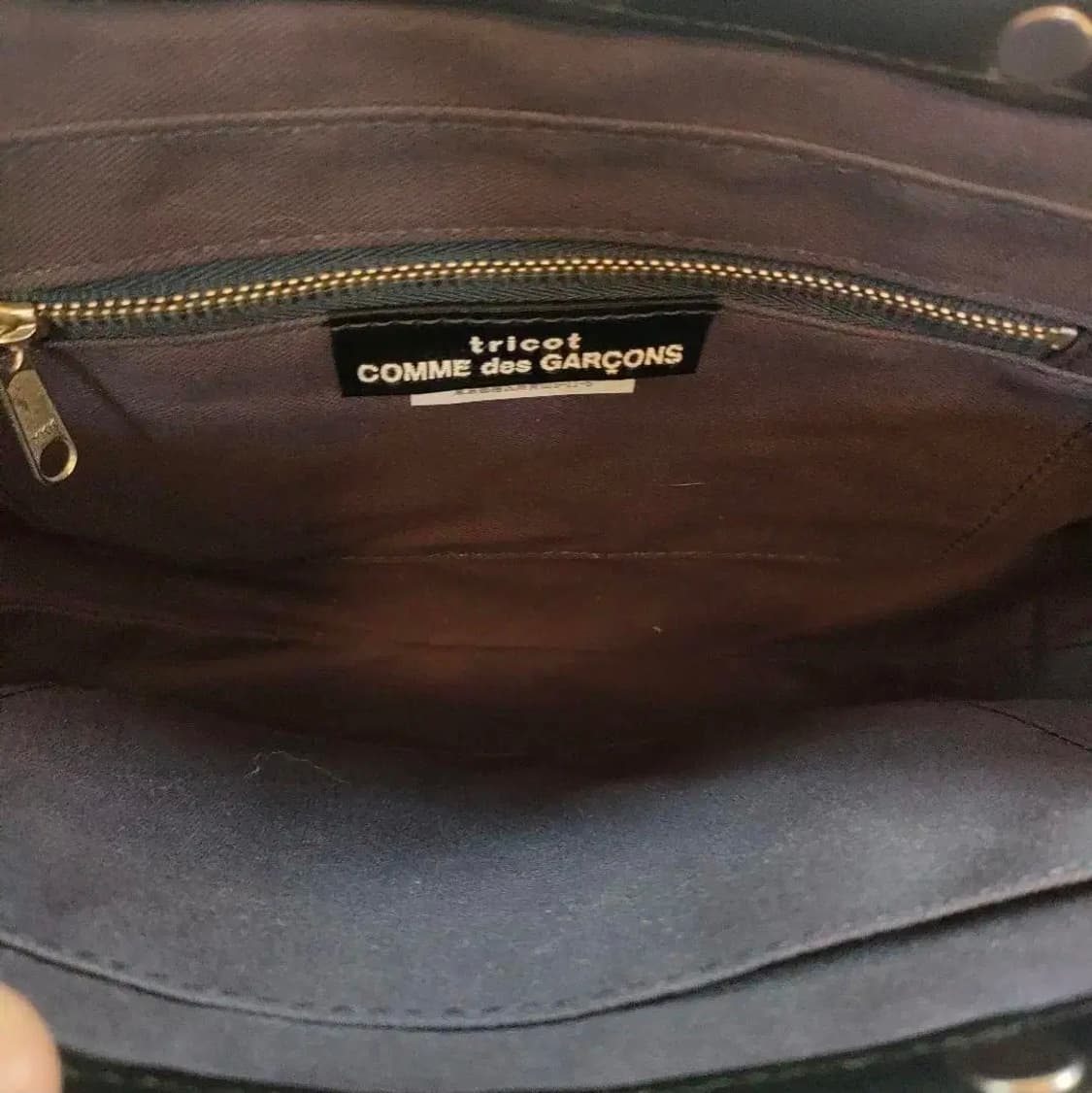 꼼데가르송 트리콧 핸드백 상품이미지5