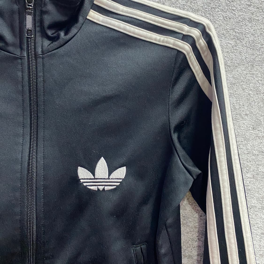 아디다스 오리지널 파이어버드 블랙 배색 트랙 탑 져지 B3217 상품이미지3