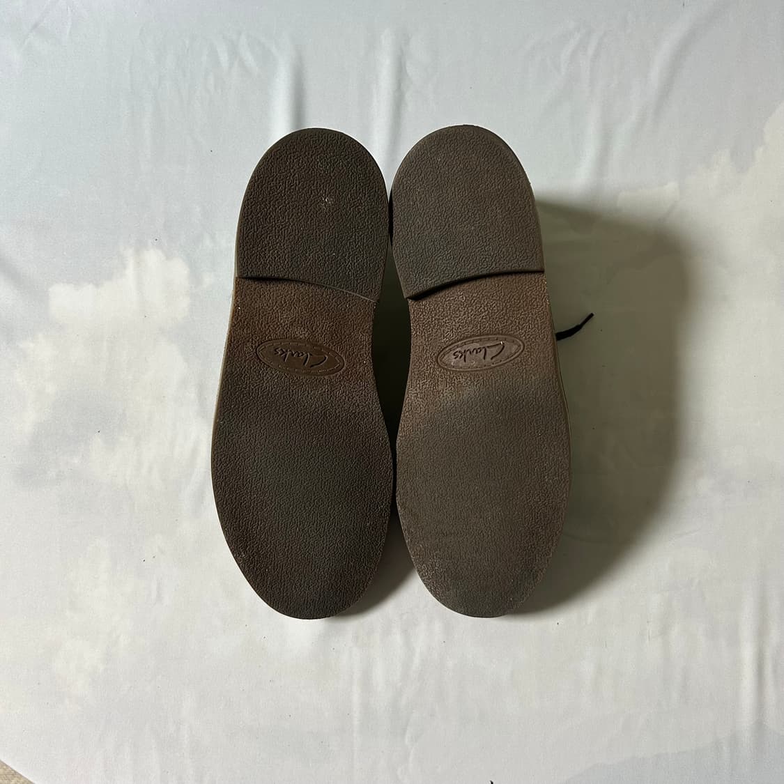 Clarks chukka leather boots brown 상품이미지5
