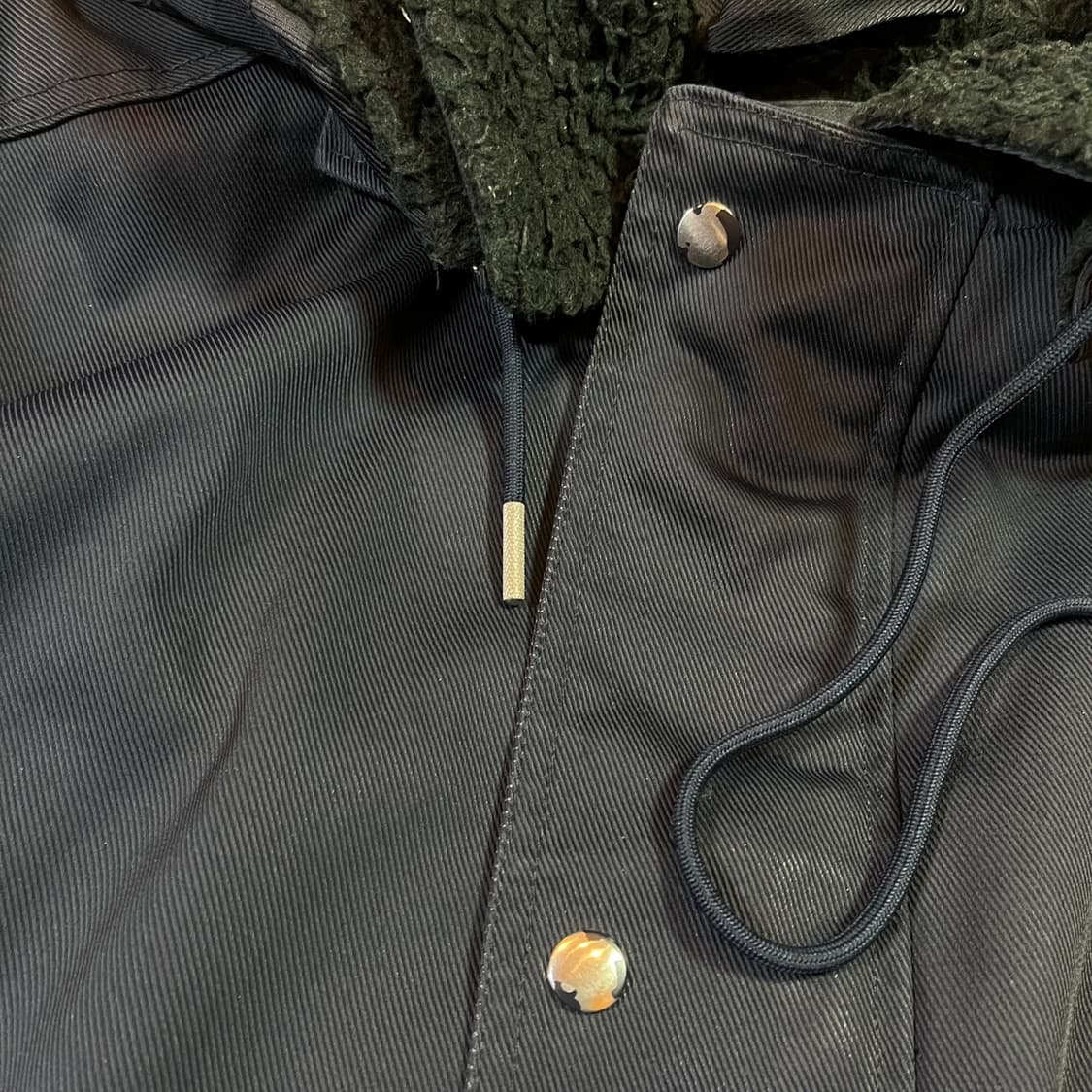 디젤 오버 W-PELLY 항공 돕바 자켓 상품이미지6