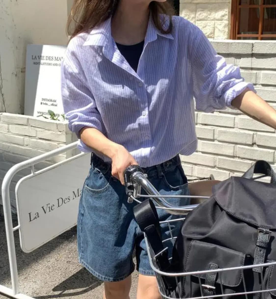 릿킴 SUMMER STRIPE SHIRT 스트라이프 셔츠 상품이미지2