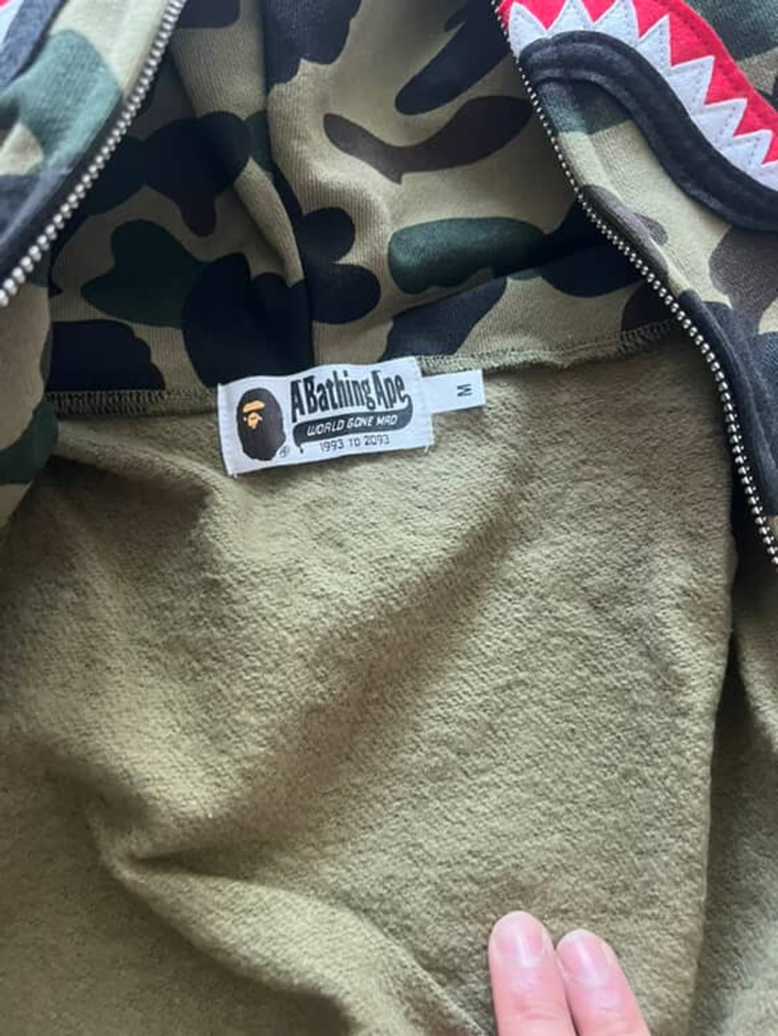 베이프 녹계 M 상품이미지2