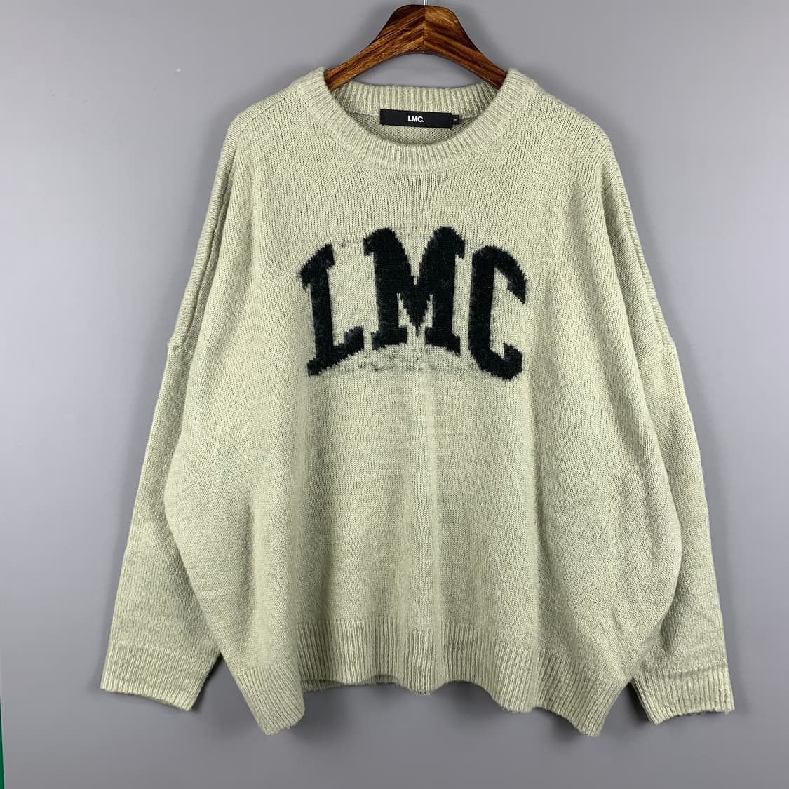 lmc 브러쉬드 스펠아웃 니트 상품이미지2