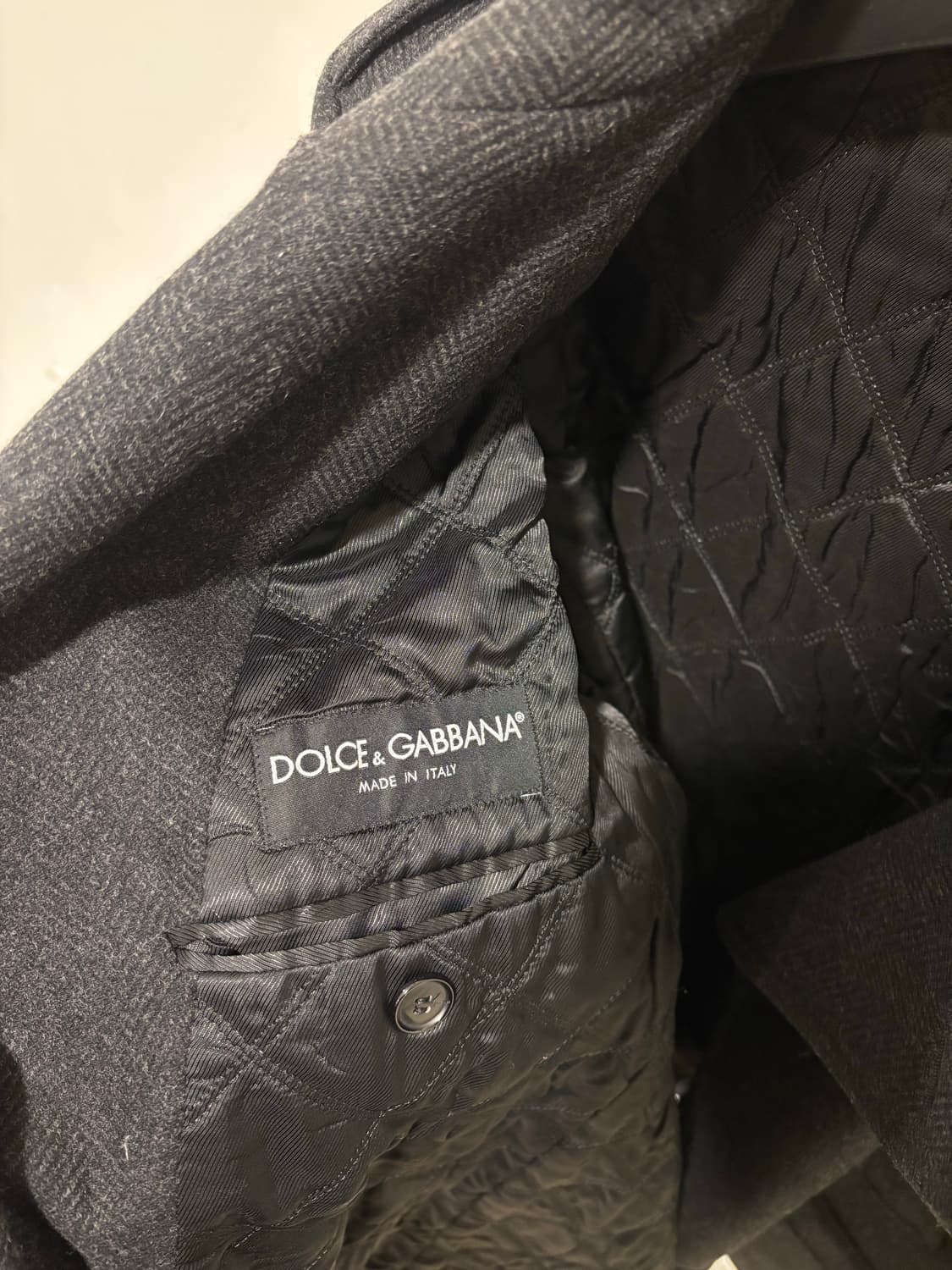 돌체앤가바나 신형 라인 남성 코트 상품이미지8