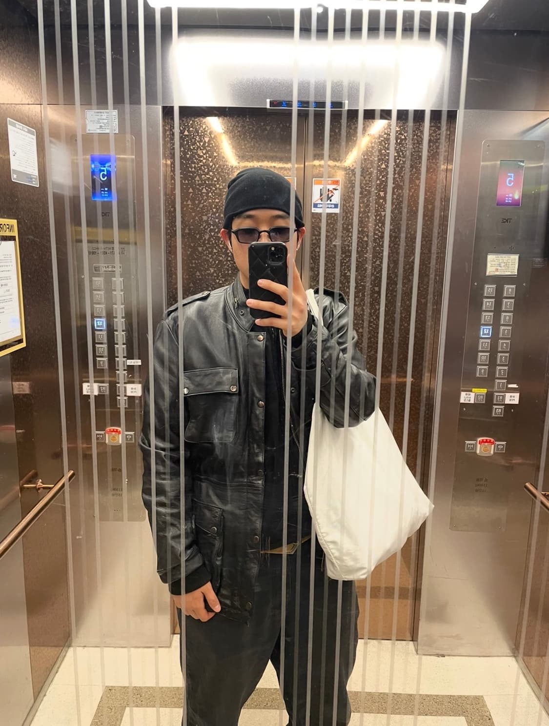 M-65 leather jacket 상품이미지1