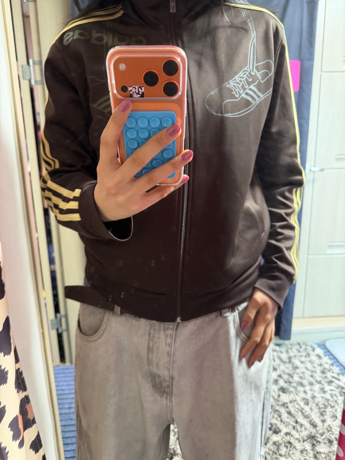 아디다스 져지 브라운  상품이미지3