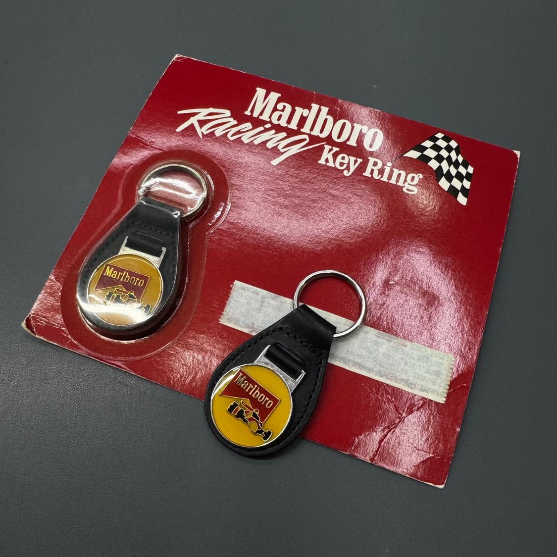 말보로(Marlboro) 90‘s 레더 앰블럼 키링 상품이미지2