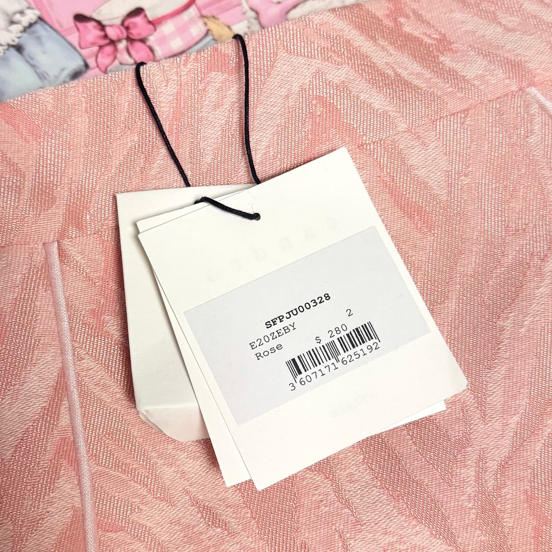 [새상품] 산드로 핑크 미니스커트 상품이미지3