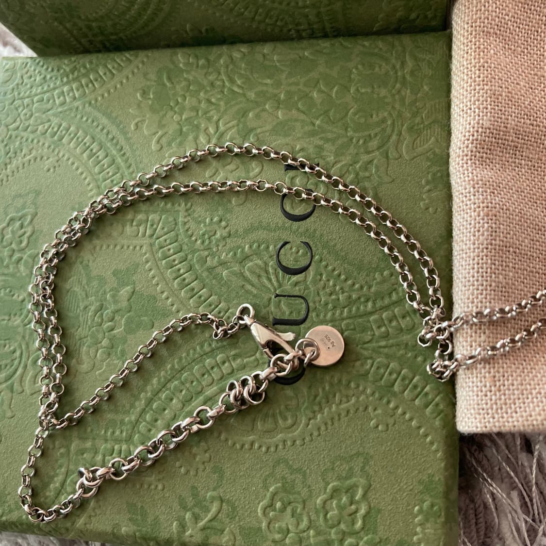 구찌 블라인드 목걸이  상품이미지6