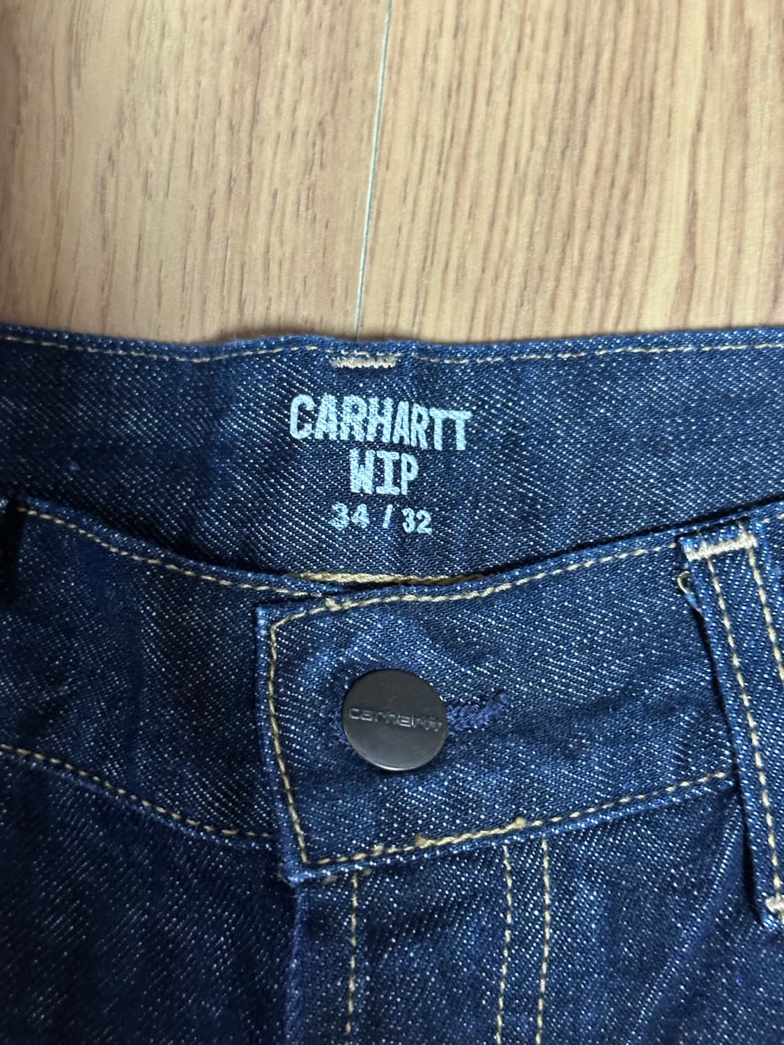 (34) 칼하트 WIP 데님 팬츠 상품이미지3