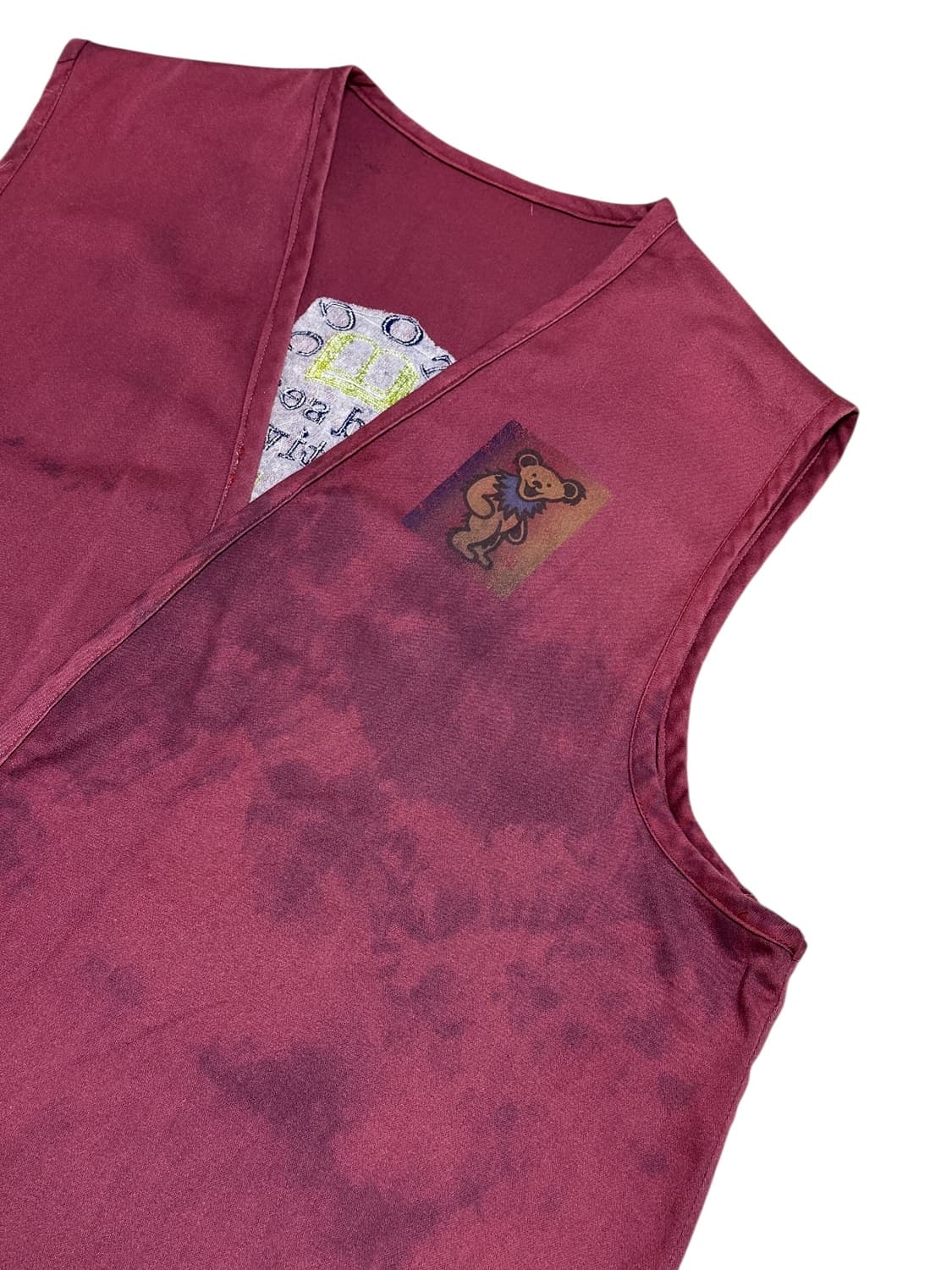 빈티지 그레이트 풀 데드 베어 베스트 상품이미지2