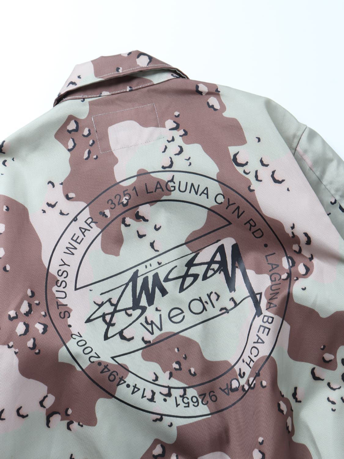 스투시 STUSSY Choco Chip Camo Jacket 상품이미지8