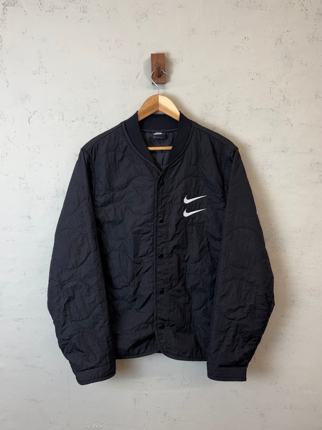 나이키 더블 스우시 퀼티드 자켓 상품이미지1
