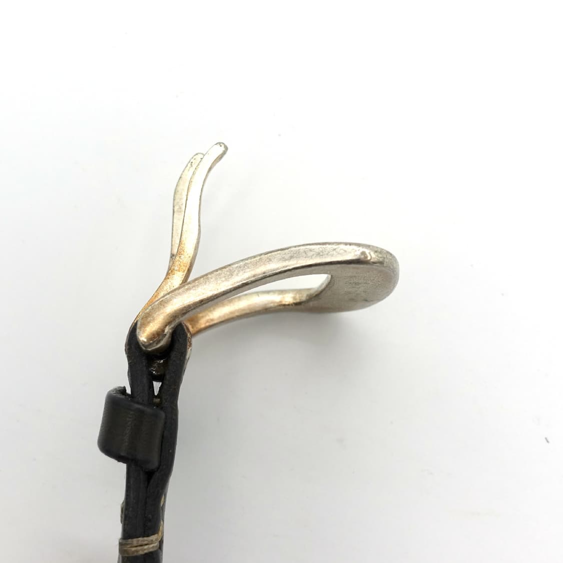 Y's 와이즈 요지야마모토 아카이브 더블 펀치 레더 벨트 상품이미지6