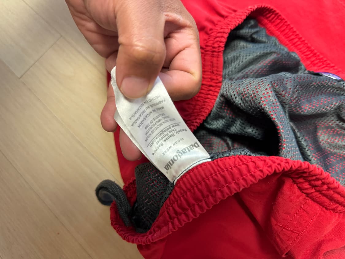 파타고니아 배기스 5인치 반바지 M 상품이미지6