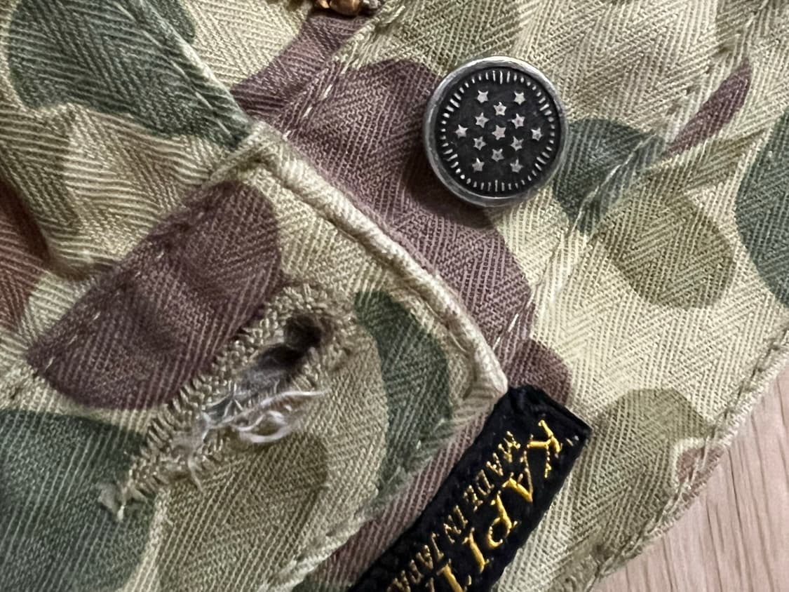 캐피탈 덕카모 포트 배기 팬츠 3사이즈 상품이미지3