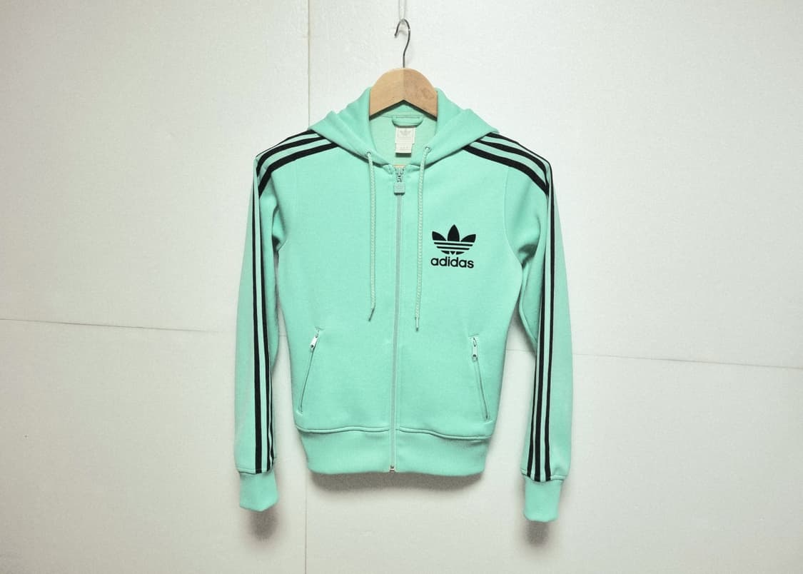 여성 아디다스 후디드 플락 트랙탑 후드 집업 자켓 트레이닝복 상품이미지1