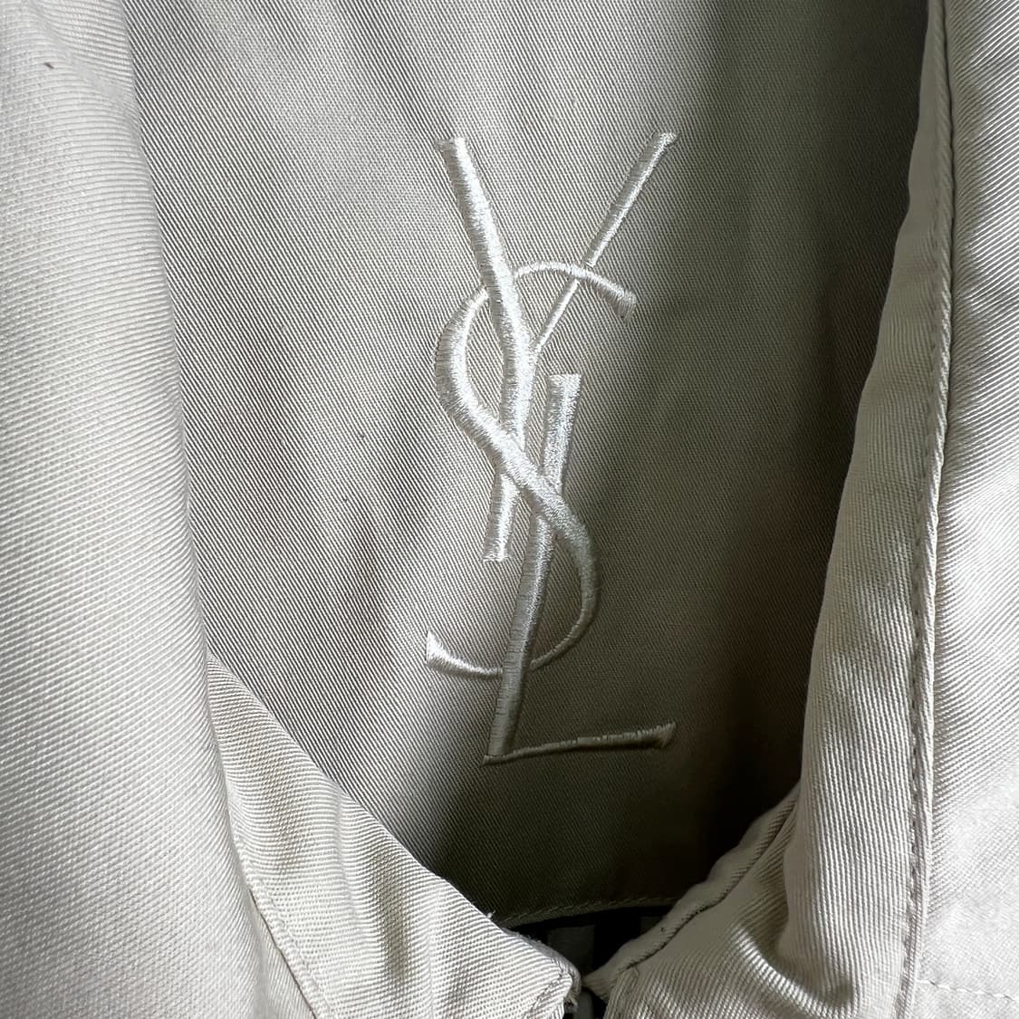 YSL 입생로랑 베이지 해링턴 자켓 95 상품이미지3