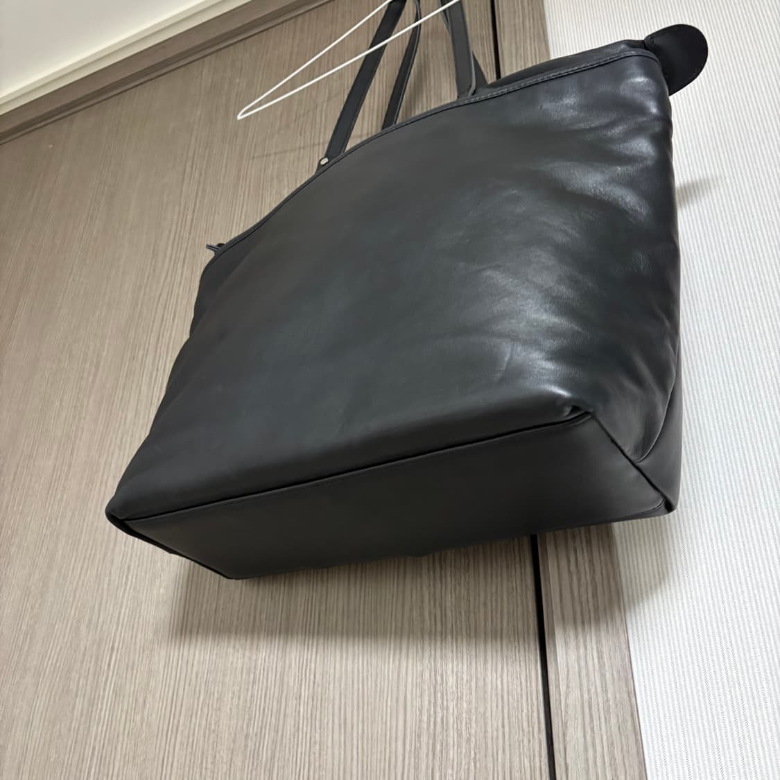 요지야마모토 레더 토트백 상품이미지5