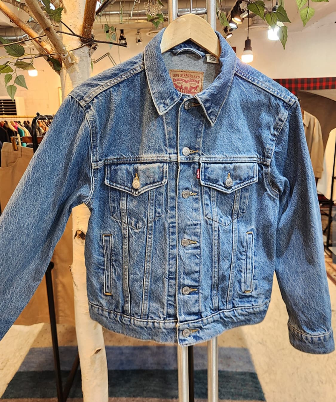 LEVIS 리바이스 중청 데님 자켓 상품이미지5