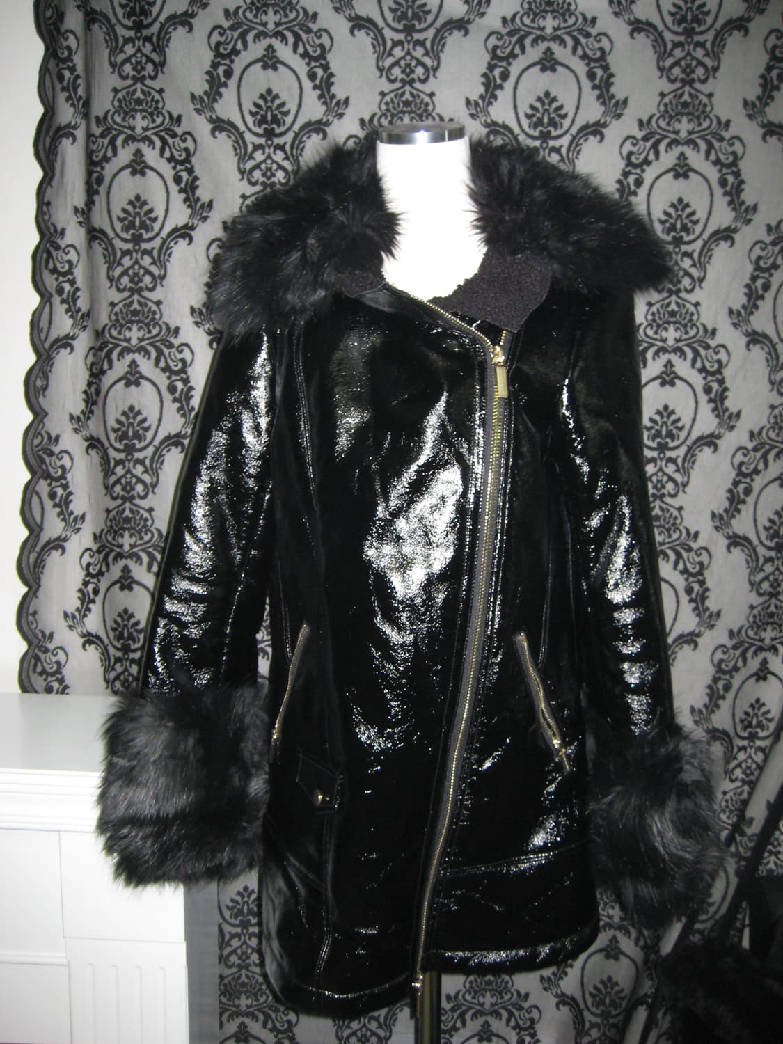 아르마니 armani  익스체인지 퍼 무스탕 코트 상품이미지2